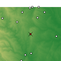 Nearby Forecast Locations - Hillsboro - Map