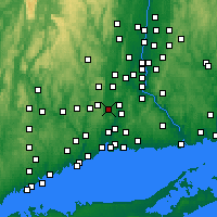 Nearby Forecast Locations - Cheshire - Map