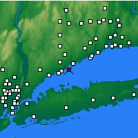Nearby Forecast Locations - Norwalk - Map