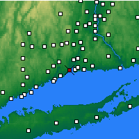 Nearby Forecast Locations - West Haven - Map