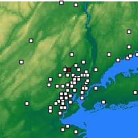 Nearby Forecast Locations - Haledon - Map