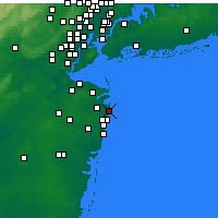 Nearby Forecast Locations - Long Branch - Map