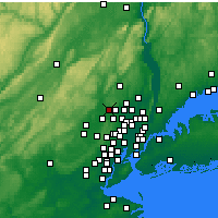 Nearby Forecast Locations - Wayne - Map