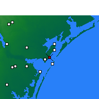 Nearby Forecast Locations - Aransas - Map