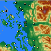 Nearby Forecast Locations - Bow - Map
