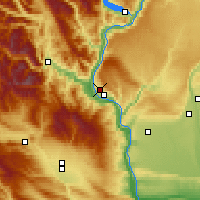 Nearby Forecast Locations - East Wenatchee - Map