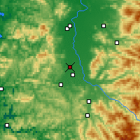 Nearby Forecast Locations - Junction City - Map