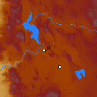 Nearby Forecast Locations - Klamath Falls - Map