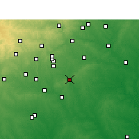 Nearby Forecast Locations - La Vernia - Map