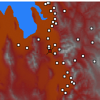 Nearby Forecast Locations - Riverton - Map