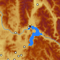 Nearby Forecast Locations - Clark Fork - Map