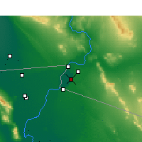 Nearby Forecast Locations - Somerton - Map