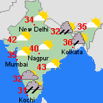 Forecast Tue May 24 India