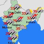 Forecast Fri Aug 12 India