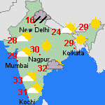 Forecast Sun Jan 29 India