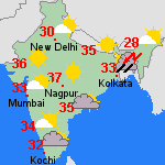 Forecast Mon Mar 27 India