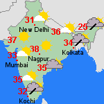 Forecast Tue Mar 28 India