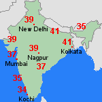 Forecast Sun Apr 28 India