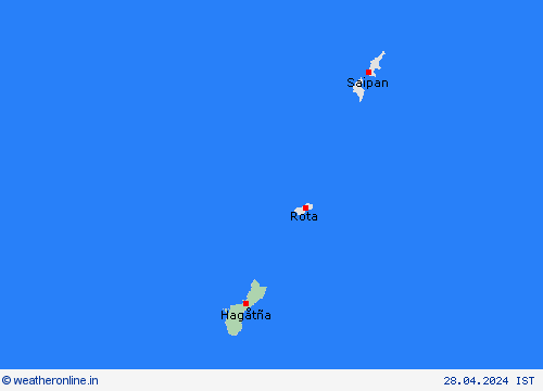  Guam Pacific Forecast maps