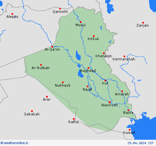  Iraq Asia Forecast maps