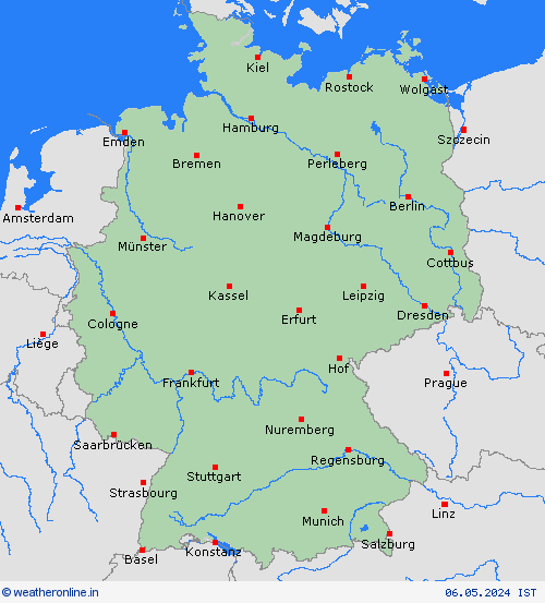  Germany Europe Forecast maps