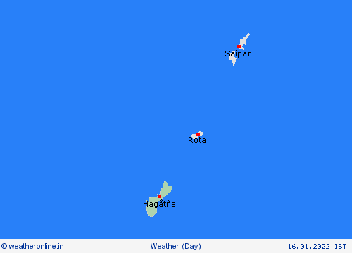 overview Guam Pacific Forecast maps