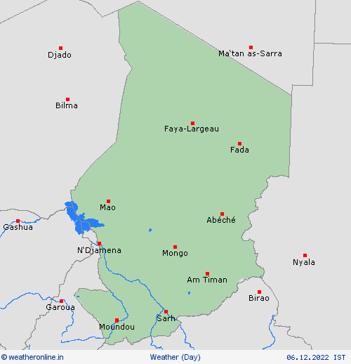 overview Chad Africa Forecast maps