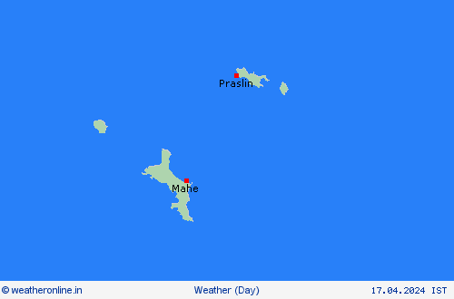 overview Seychelles Africa Forecast maps