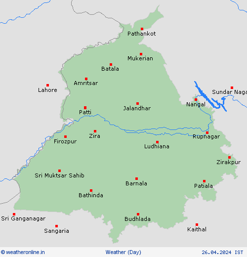 overview  India Forecast maps