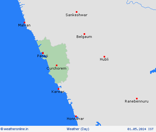 overview  India Forecast maps