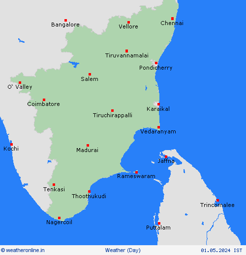 overview  India Forecast maps