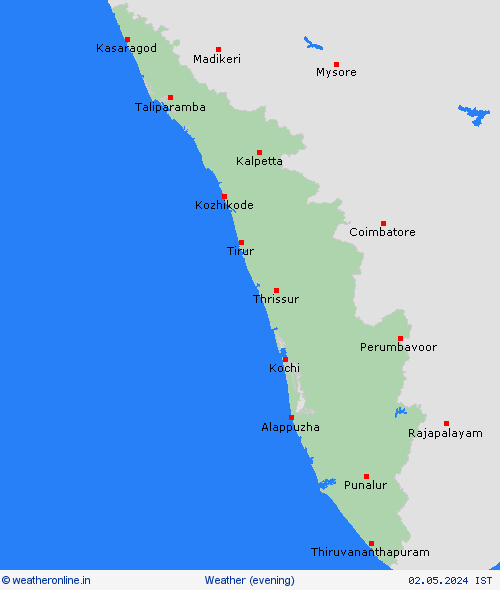 overview  India Forecast maps