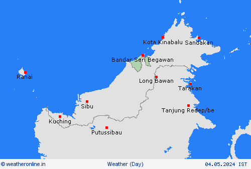 overview Brunei Asia Forecast maps