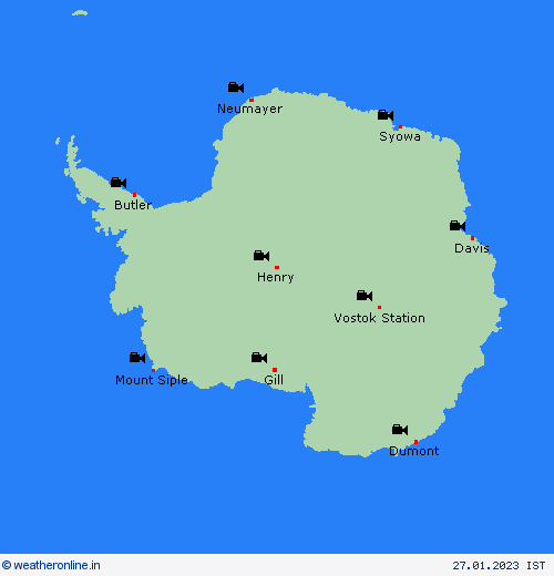 webcam Antarctica Antarctica Forecast maps