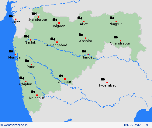 webcam  India Forecast maps
