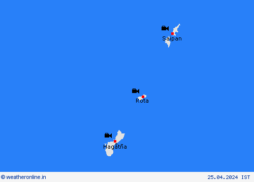 webcam Marianen Pacific Forecast maps
