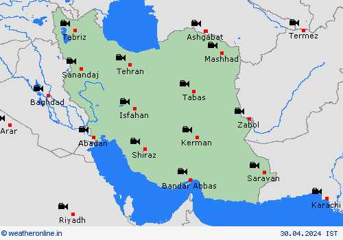 webcam Iran Asia Forecast maps